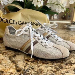Dolche & Gabbana sparkling golf sneakers